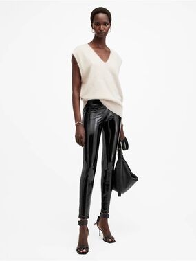 All Saints Cora Shine High Rise Leggings Size 6